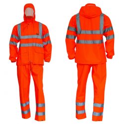 Костюм вологозахисний PU + PVC SIZAM GLASGOW-JT Orange